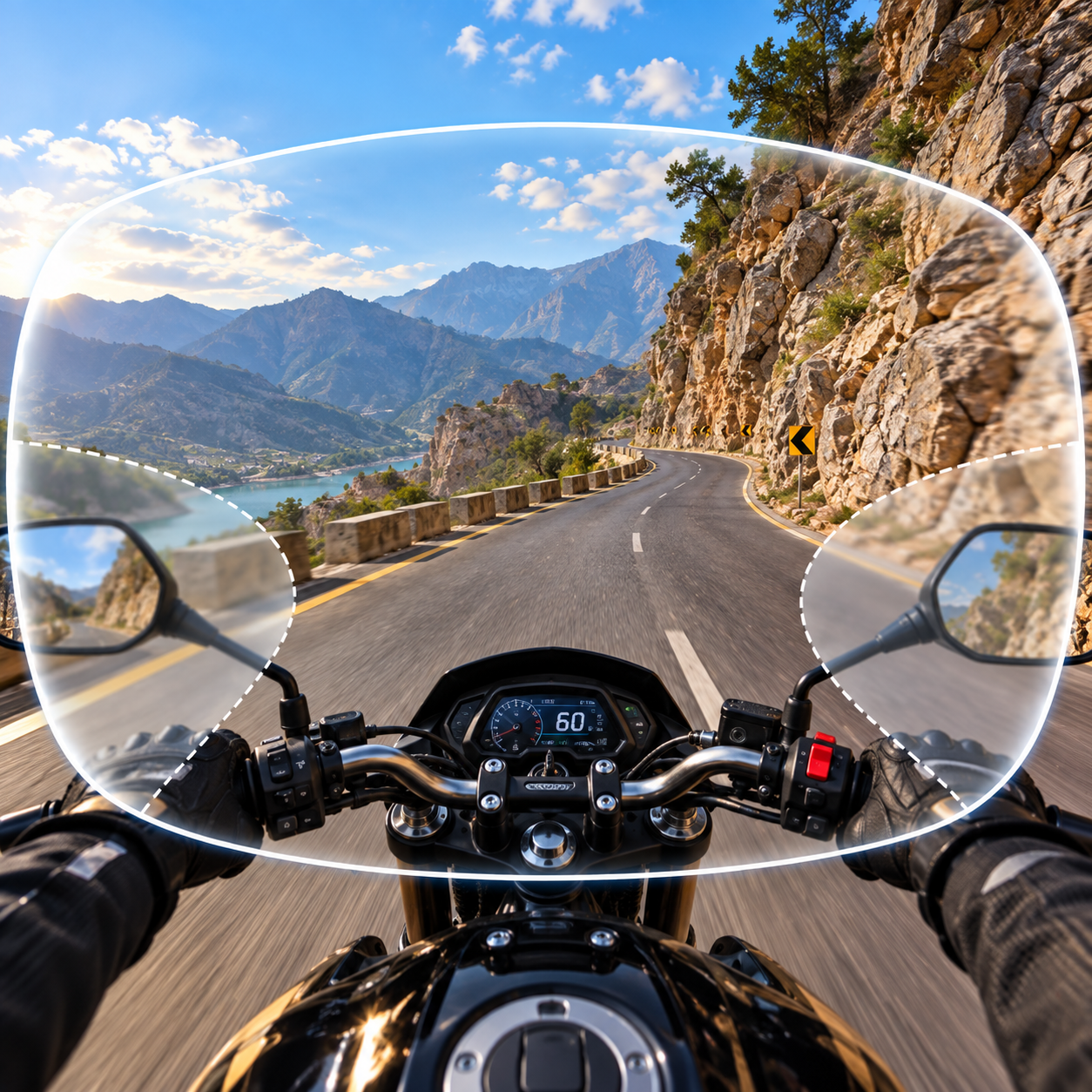 See with Minimal distractions